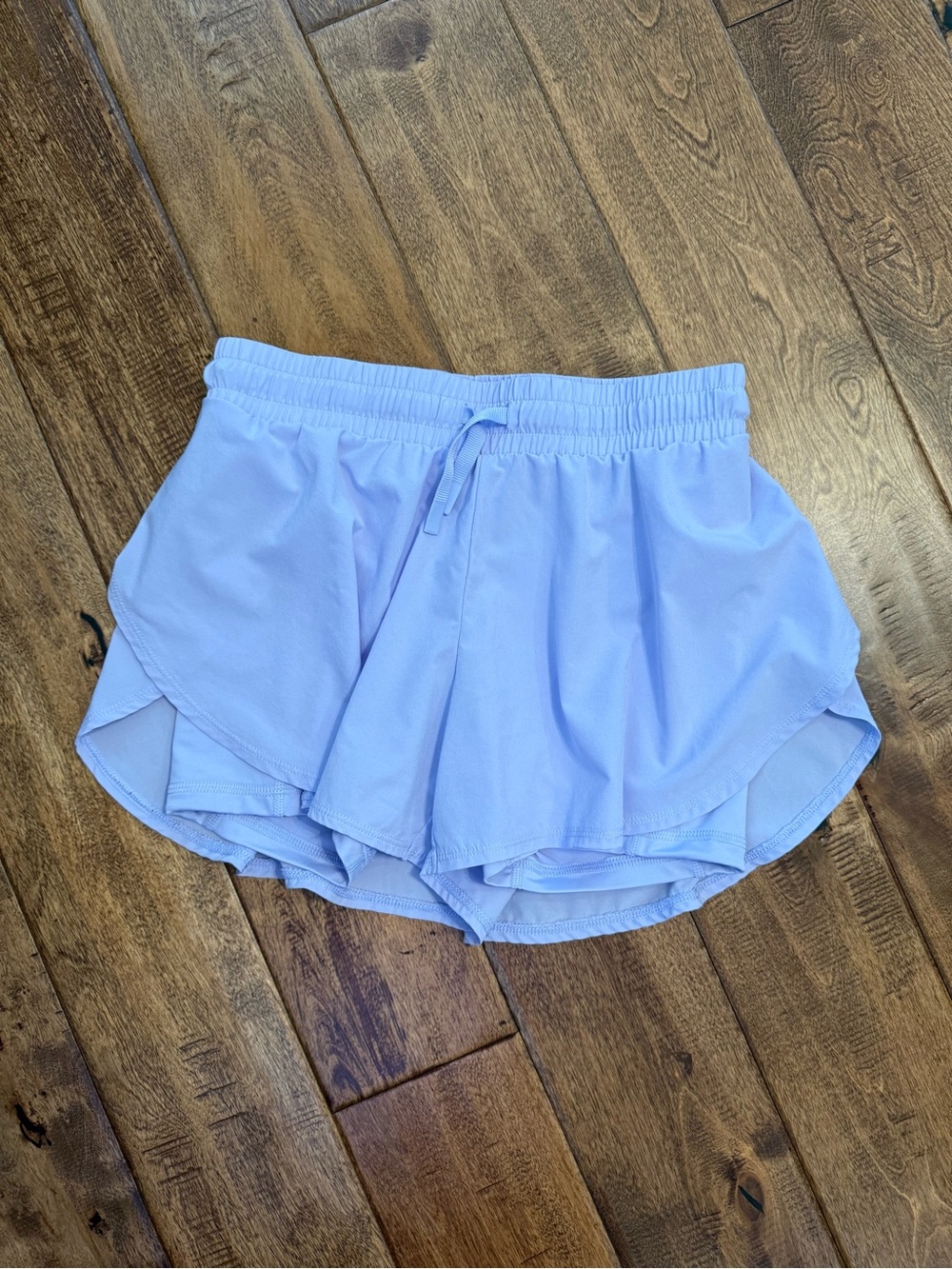 all in motion Light Lavender Athletic Skort with Drawstring Waist